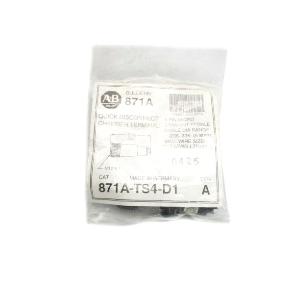 ALLEN BRADLEY 871A-TS4-D1 SER. A NSMP