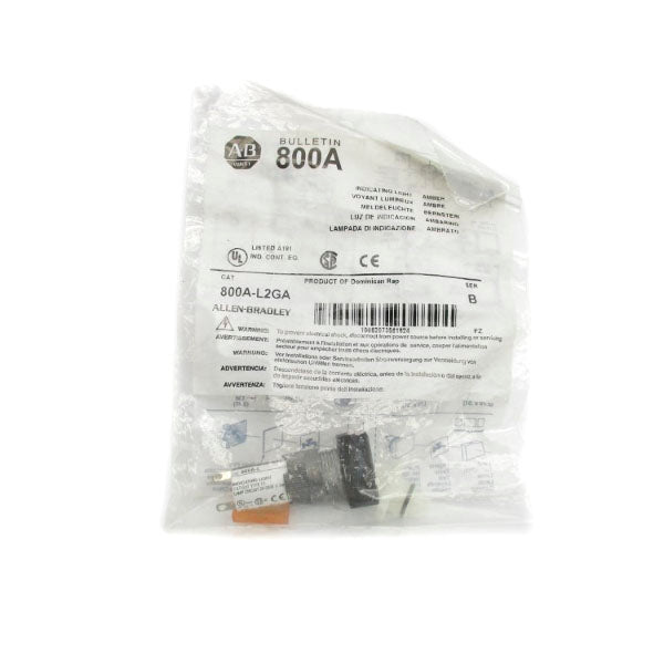 ALLEN BRADLEY 800A-L2GA SER. B 2-250V NSMP
