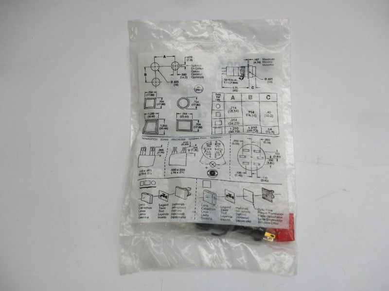 ALLEN BRADLEY 800A-M2GR24 SER. B 250VAC 1A NSMP
