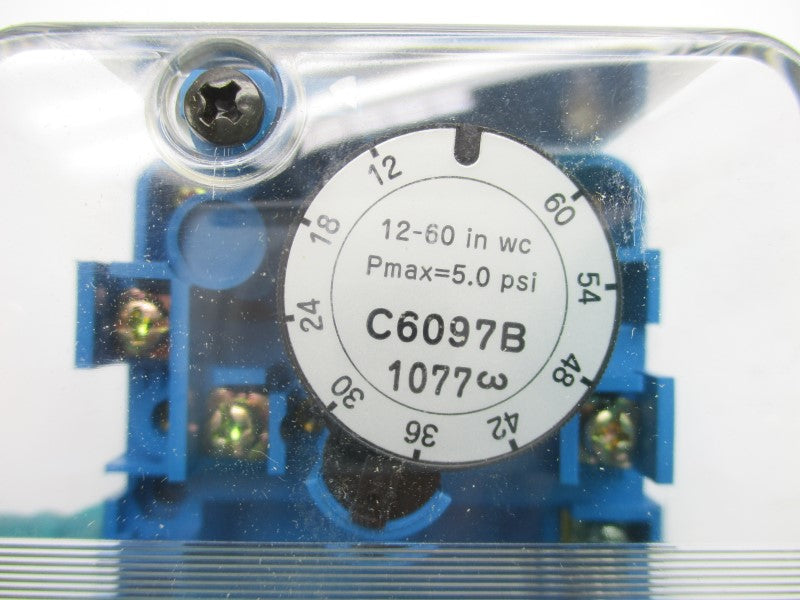HONEYWELL C6097B1077 120/240VAC 3.0A 12-60INWC NSMP