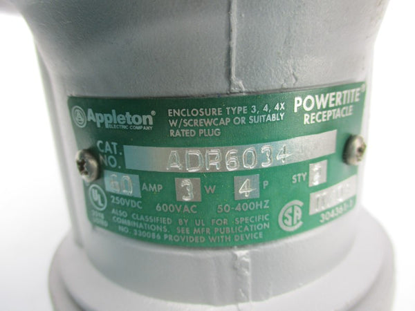 APPLETON ADR6034 600VAC 60A NSMP