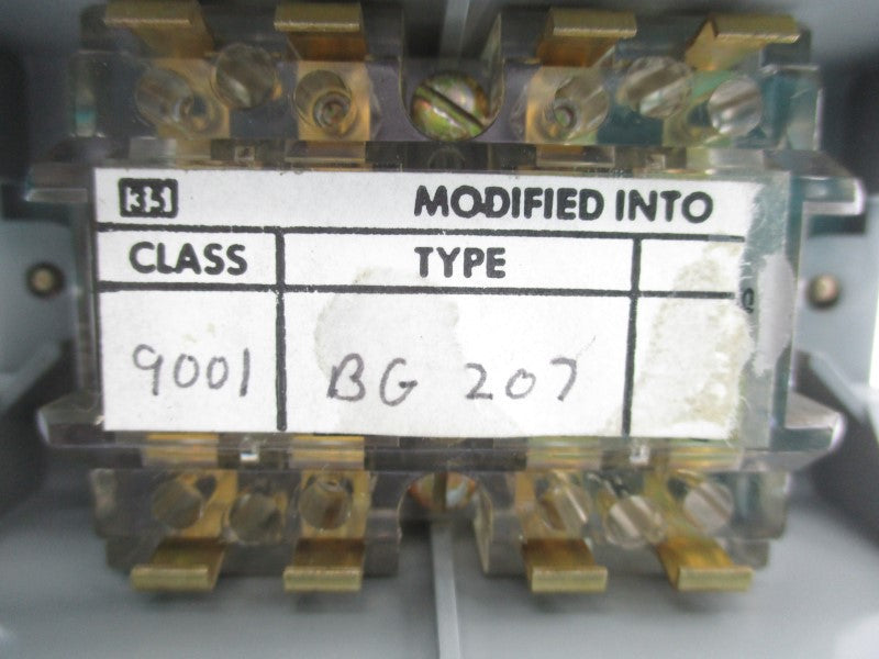 SQUARE D 9001BG207 NSNP