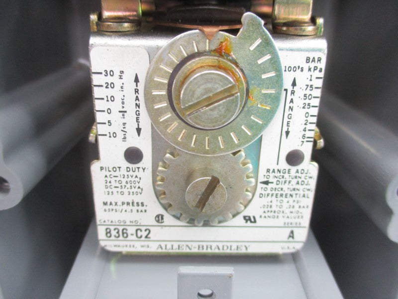 ALLEN BRADLEY 836-C2 SER. A 24-600V 65PSI NSNP