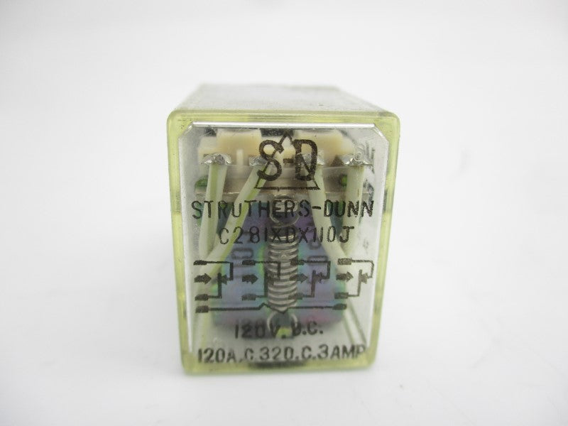 STRUTHERS DUNN C281XDX110J 120VAC .3A NSNP
