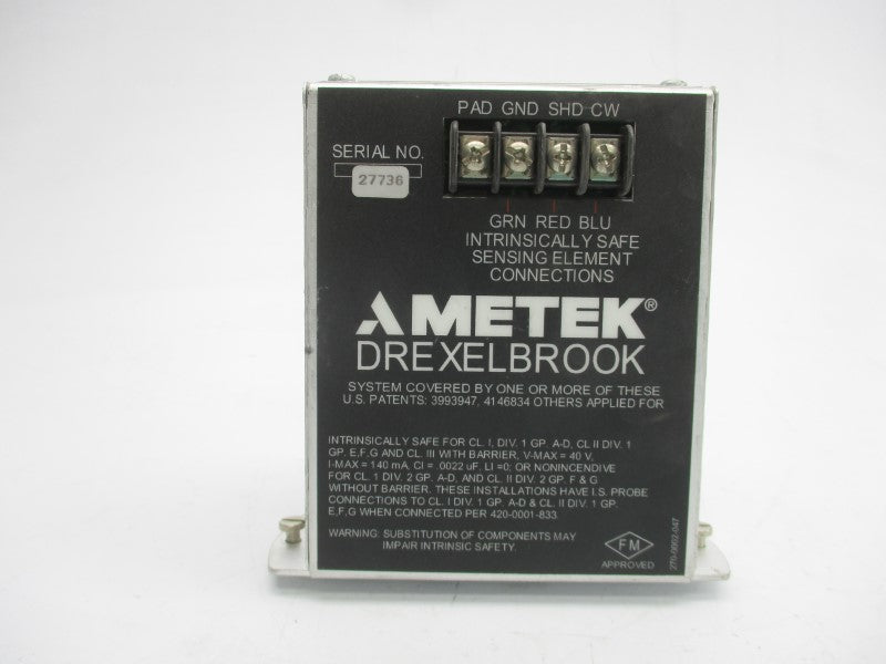 AMETEK 408-8200 24V UNMP