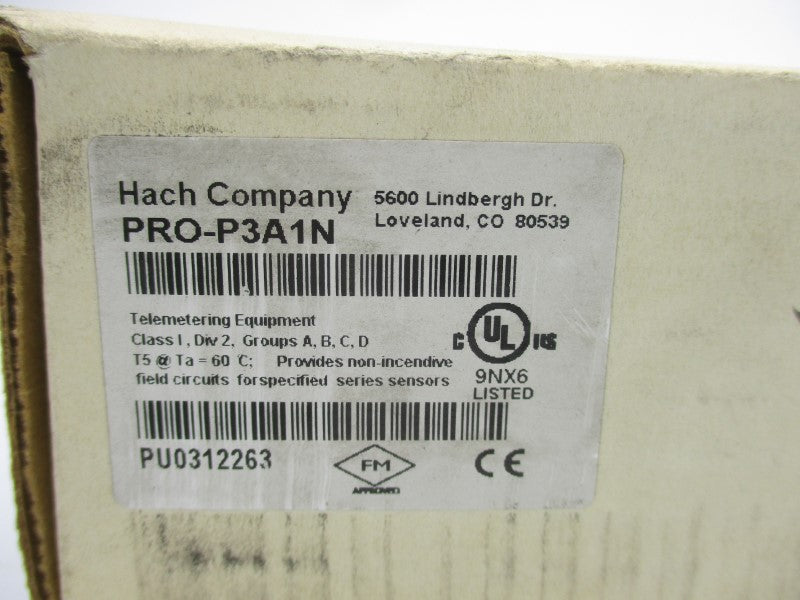 HACH COMPANY PRO-P3A1N NSMP