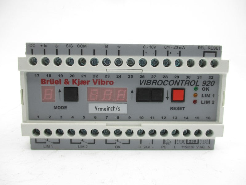 BRUEL & KJAER VIBRO VC-920 115/230V NSMP