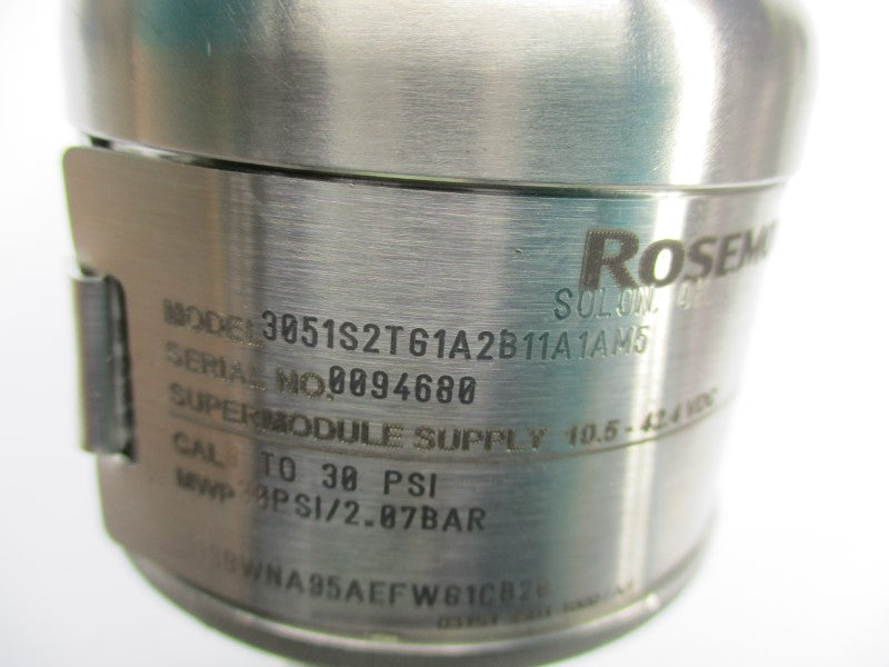 ROSEMOUNT 3051S2TG1A2B11A1AM5 30PSI NSNP