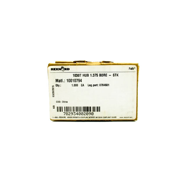 REXNORD 10010794 1030T 1.375" NSFS