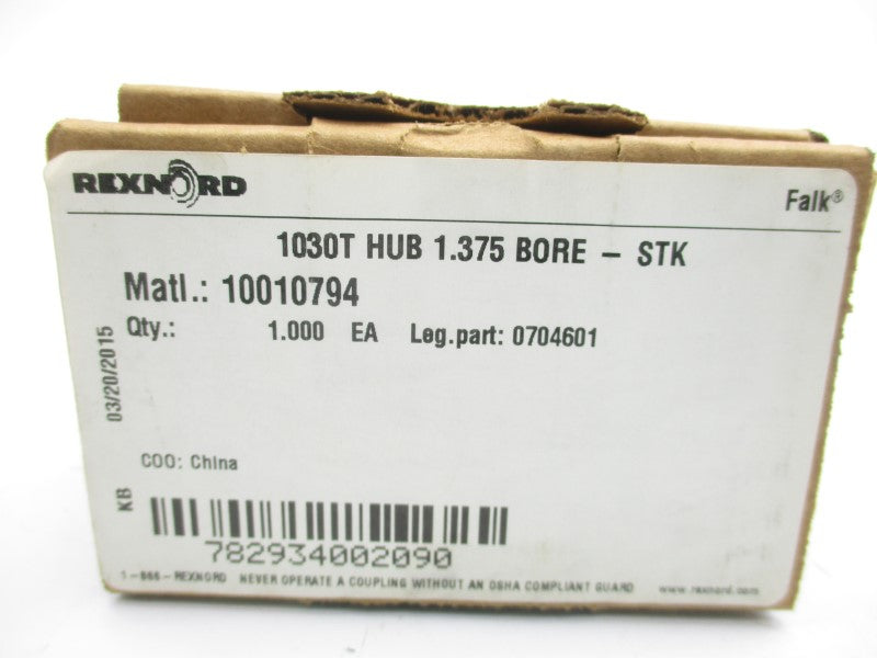 REXNORD 10010794 1030T 1.375" NSFS