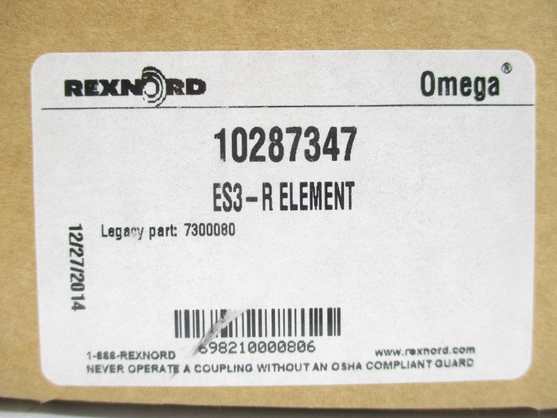 REXNORD 10287347 7300080 ES3-R NSMP