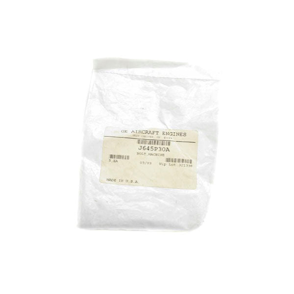 GE AIRCRAFT ENGINES J645P30A (PKG OF 5) NSMP