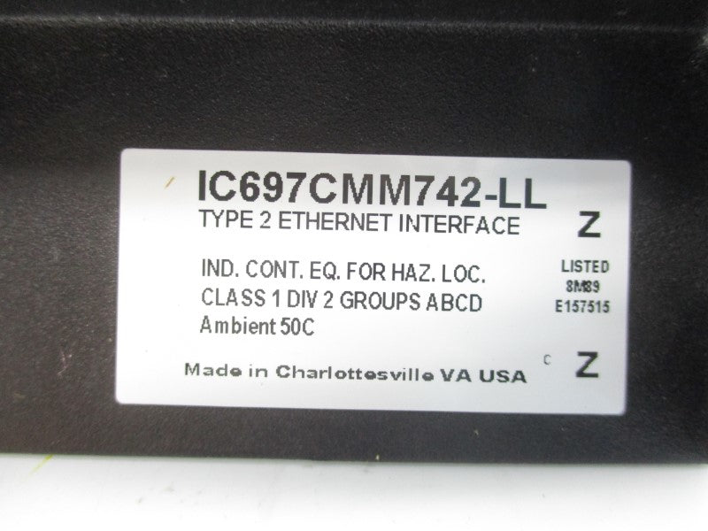FANUC IC697CMM742-LL NSMP
