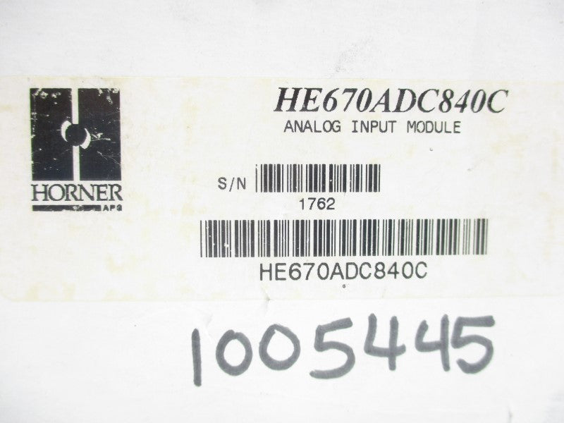 HORNER HE670ADC840C NSMP