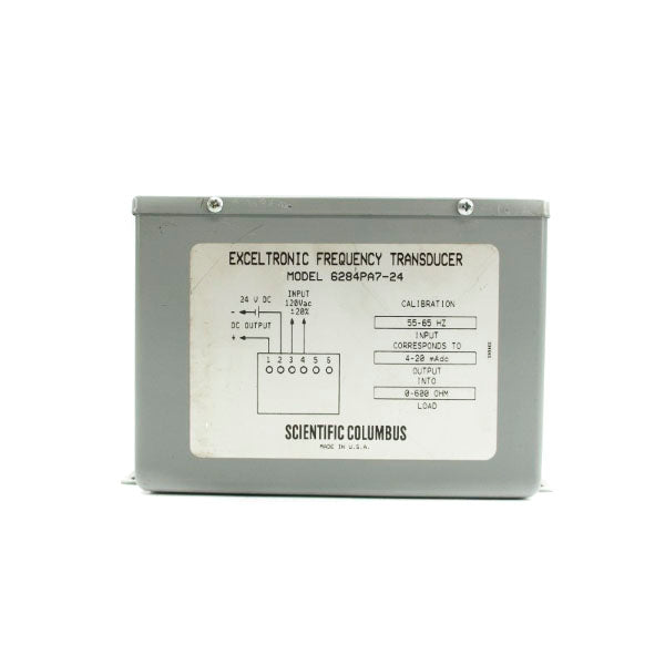 SCIENTIFIC COLUMBUS 6284PA7-24 120VAC UNMP