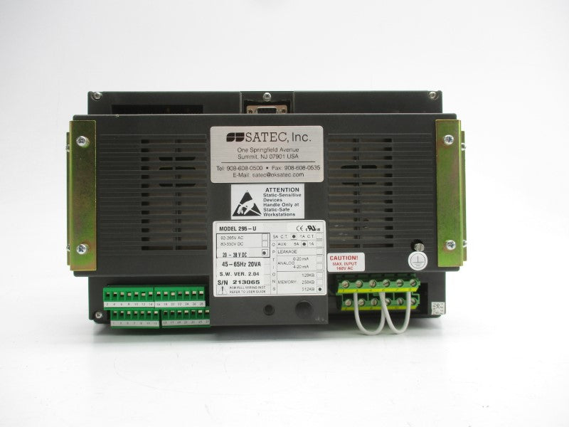 SATEC 295-U 20-38VDC (AS PICTURED) UNMP