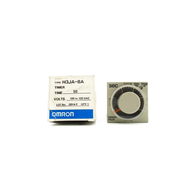 OMRON H3JA-8A 100-120VAC 7A 0-5S NSMP