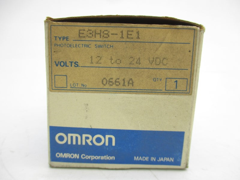 OMRON E3HS-1E1 12-24VDC NSMP