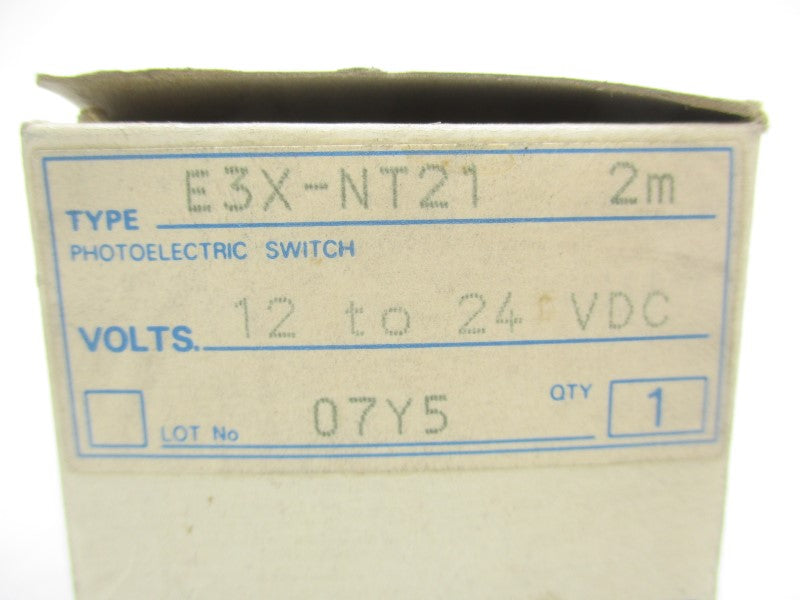 OMRON E3X-NT21 12-24VDC 2M NSMP