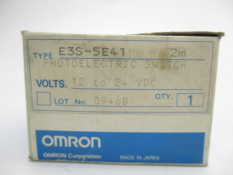 OMRON E3S-5E41 12-24VDC 2M NSMP