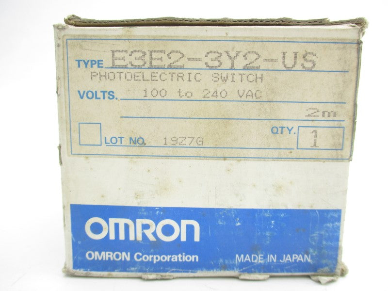 OMRON E3E2-3Y2-US 100-240VAC 2M NSMP