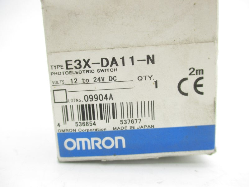 OMRON E3X-DA11-N 12-24VDC 2M NSMP
