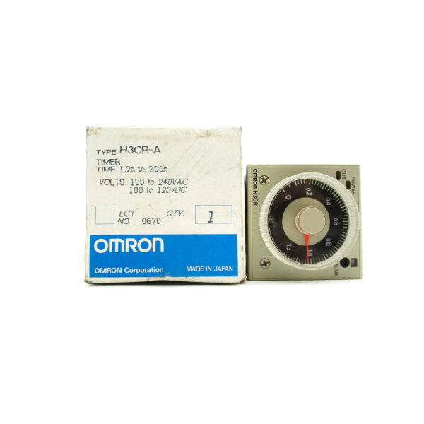 OMRON H3CR-A 100-240VAC 5A 1.2S-300H NSMP
