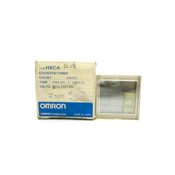 OMRON H8CA-DLVS 12-120VDC 9999.99S-99999.9H NSMP