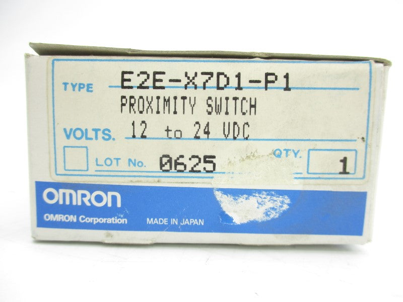 OMRON E2E-X7D1-P1 12-24VDC NSMP