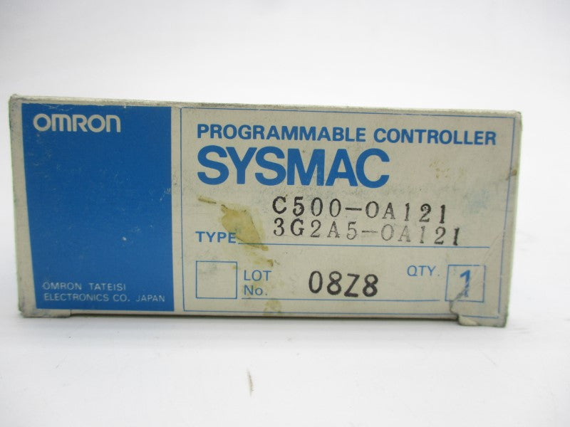 OMRON C500-OA121 3G2A5-OA121 100/110/120VAC 5A NSMP
