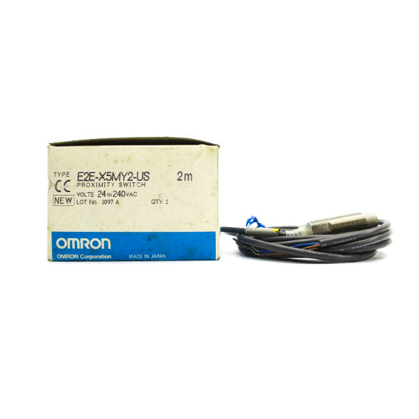 OMRON E2E-X5MY2-US 24-240VAC 2M NSMP