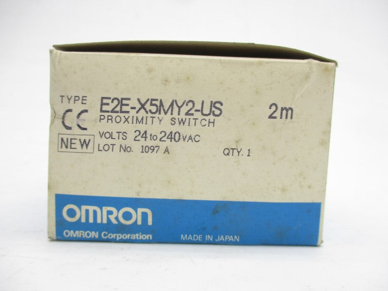 OMRON E2E-X5MY2-US 24-240VAC 2M NSMP