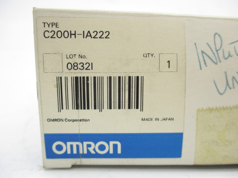 OMRON C200H-IA222 200-240VAC NSMP
