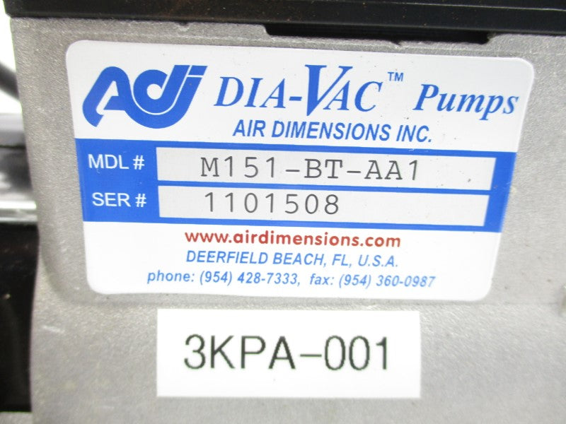 DIA-VAC M151-BT-AA1 NSNP