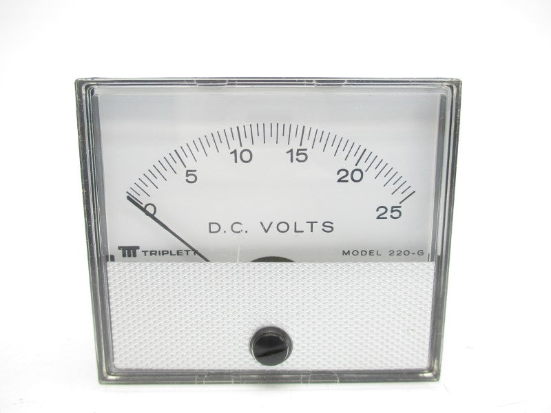 TRIPLETT 220-G 152-198 0-25VDC NSMP