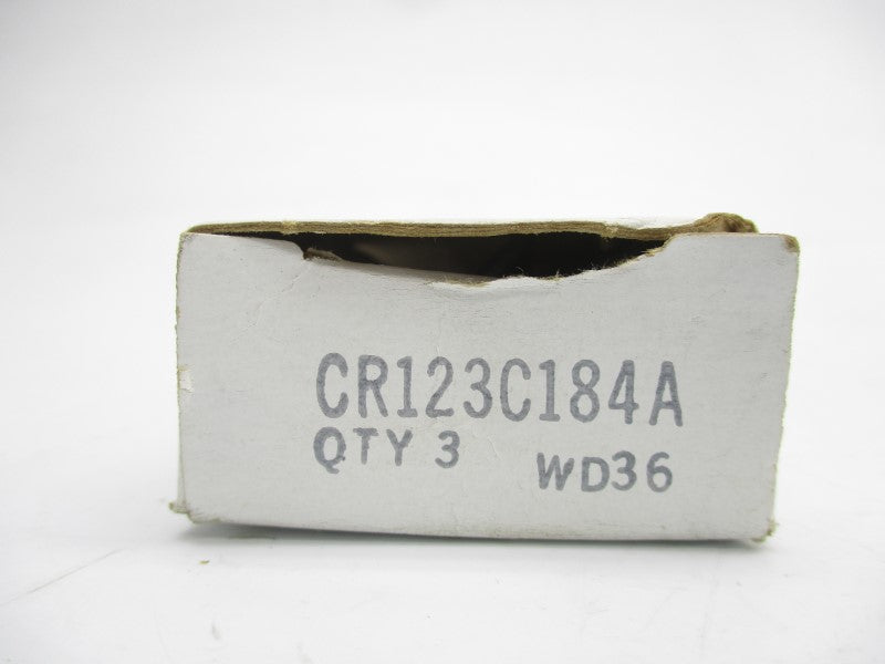 GENERAL ELECTRIC CR123C184A (PKG OF 3) NSMP