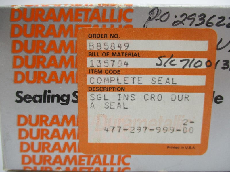 DURAMETALLIC 2-477-297-999-00 B85849 NSMP