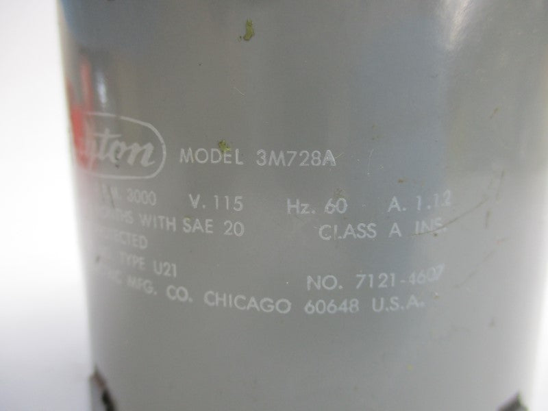 DAYTON 3M728A 115V 1.12A NSNP