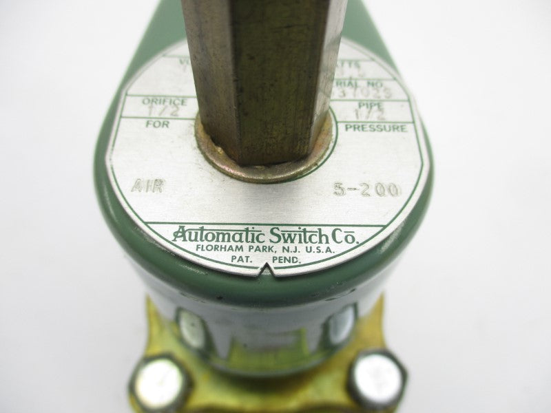 ASCO LBX8210B2M0 115V 5-200PSI 1/2" NSNP