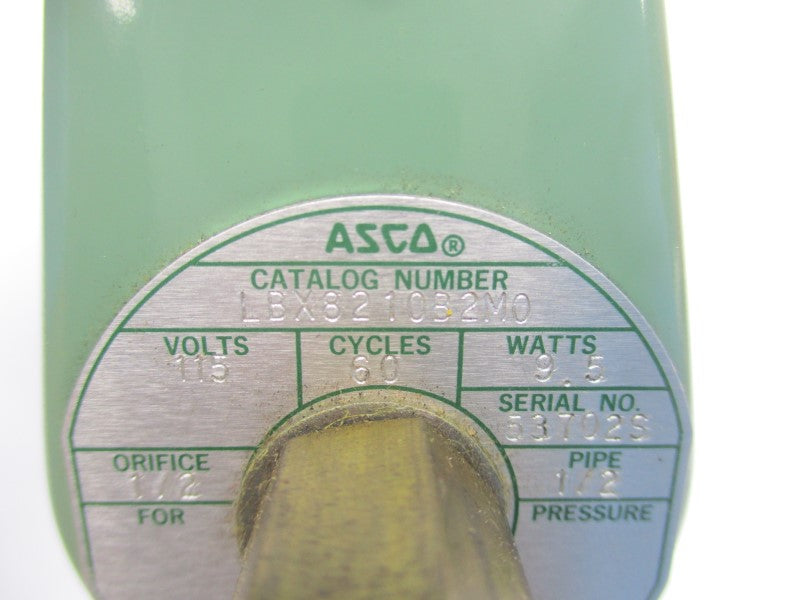 ASCO LBX8210B2M0 115V 5-200PSI 1/2" NSNP