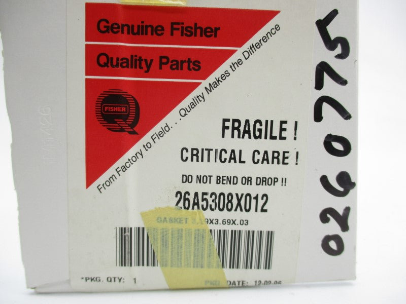 FISHER 26A5308X012 NSFS