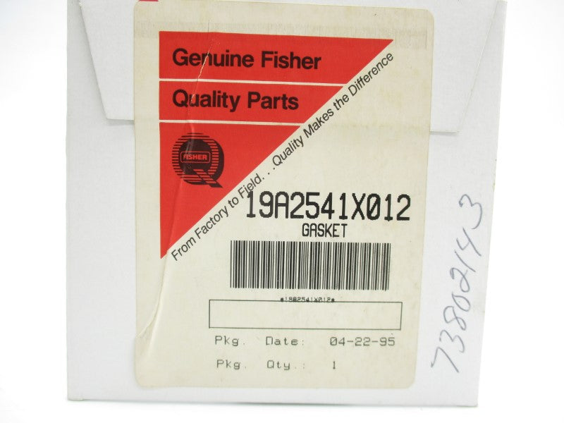FISHER 19A2541X012 NSFS