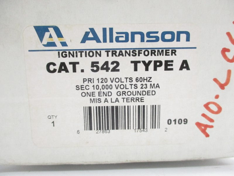 ALLANSON 542-A 120V NSMP