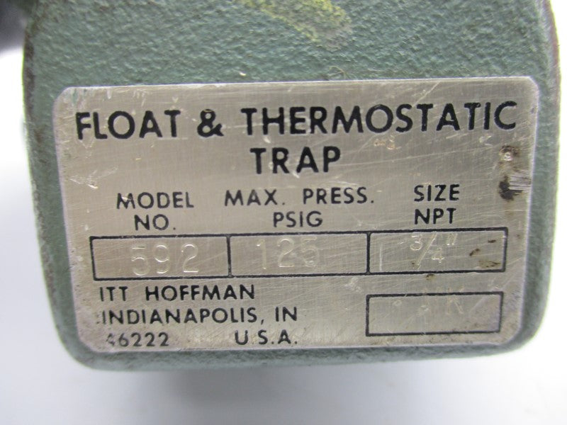 HOFFMAN 592 125PSI 1-3/4" UNMP