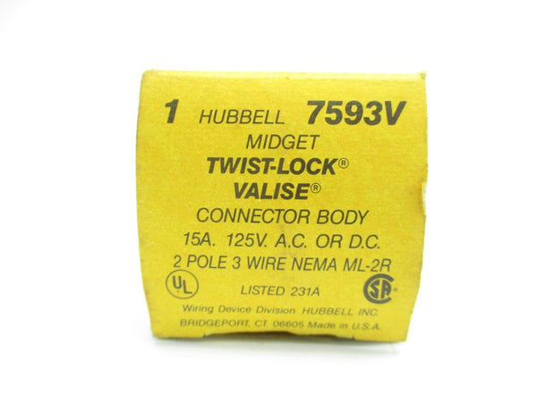 HUBBELL 7593V 125VAC 15A NSMP