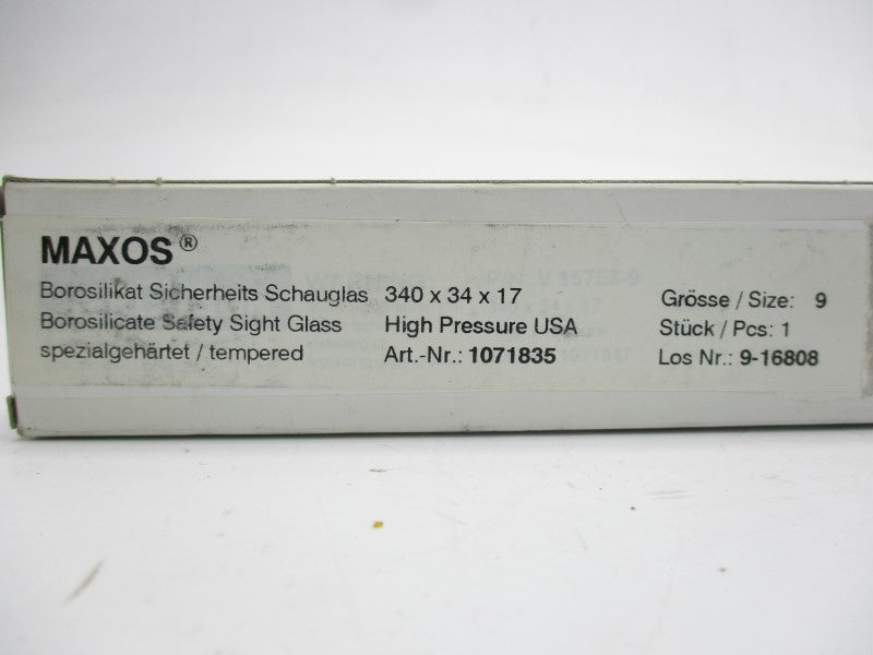 MAXOS 1071835 9-16808 NSFS