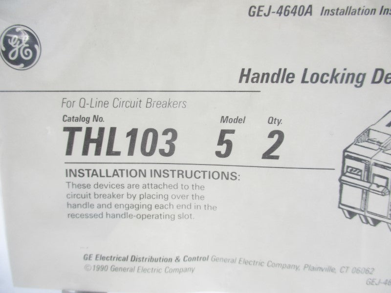 GENERAL ELECTRIC THL103 (PKG OF 2) NSMP
