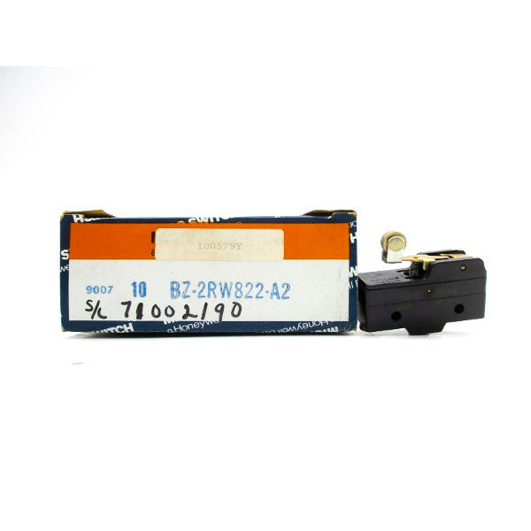 MICRO SWITCH BZ-2RW822-A2 600VAC 2A (PKG OF 10) NSMP