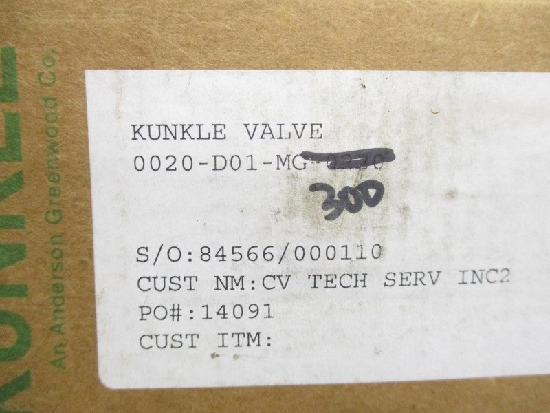 KNUKLE 0020-D01-MG0300 300PSI 3/4" NSMP