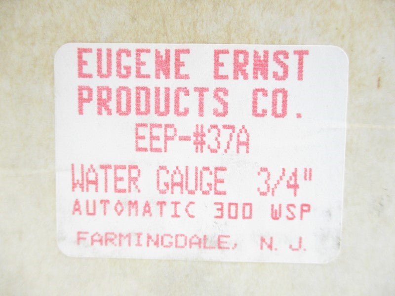EUGENE ERNST EEP-#37A 300PSI 3/4" NSMP